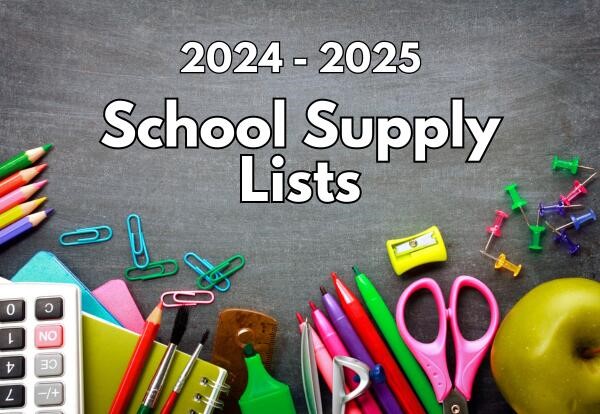  School Supply List
